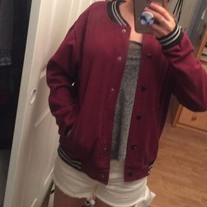 Cotton On Jackets & Coats - Maroon Baseball jacket Cotton On Jackets & Coats - Maroon Baseball jacket